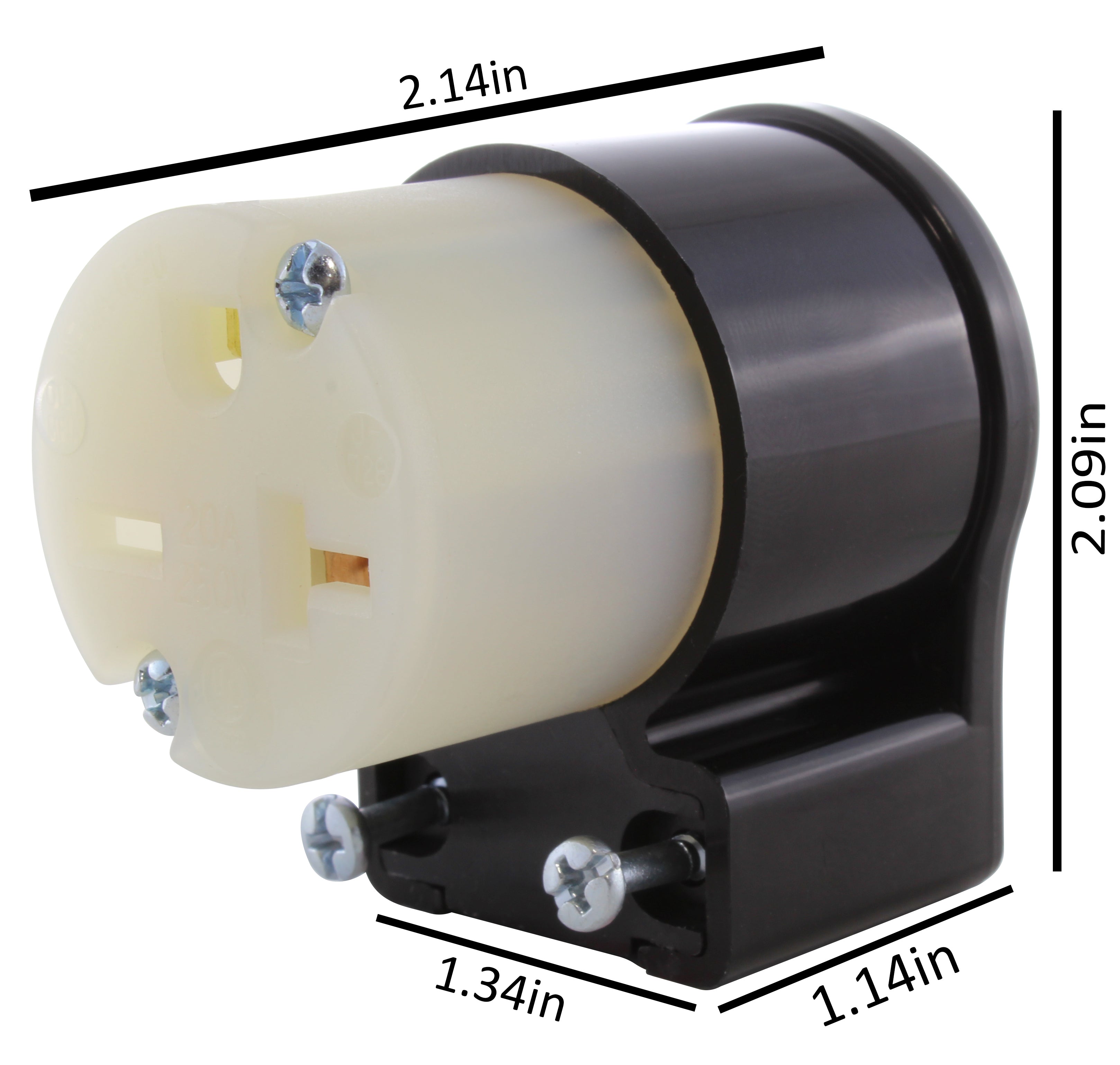 compact DIY female connector, compact HVAC/power tool connector