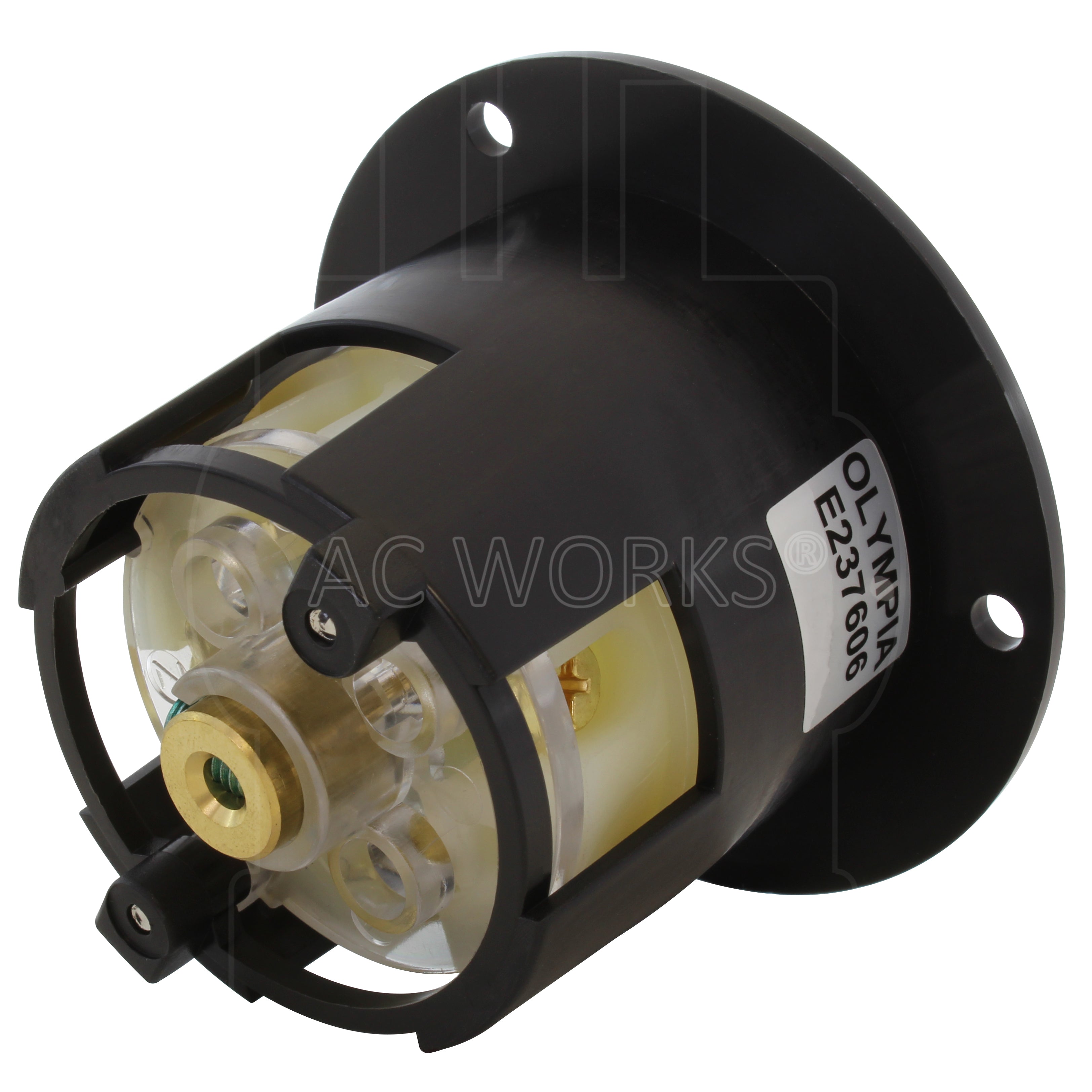 AC WORKS® [ASINL2230P] NEMA L22-30P 30A 3-Phase Y 277/480V 3PY, 5