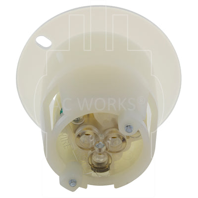 3-Wire easy to install male inlet