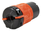 AC Works, weather tight assembly, weather tight locking connector, chemical proof locking connector
