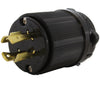 AC WORKS® [ASL1520P] NEMA L15-20P 3-Phase 20A 250V 4-Prong Locking Male Plug With UL, C-UL Approval
