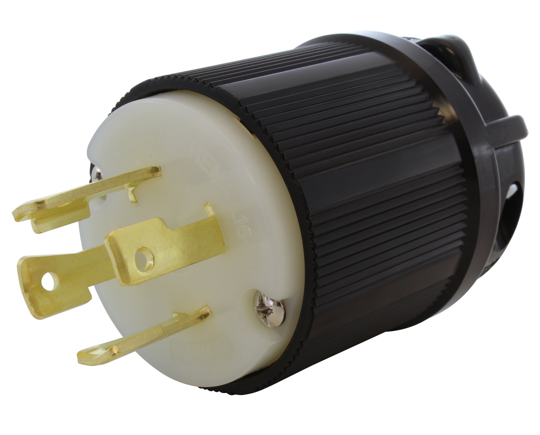 ASL1630P] NEMA L16-30P 3-Phase 30A 480V 4-Prong Locking Male Plug