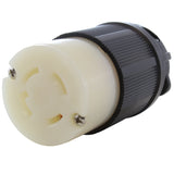AC WORKS® [ASL1630R] NEMA L16-30R 3-Phase 30A 480V 4-Prong Locking Female Connector with UL, C-UL Approval