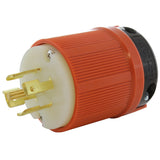 AC WORKS® [ASL2120P] NEMA L21-20P 20A 3-Phase 120/208V 3PY, 5-Wire Locking Male Plug UL, C-UL Approval