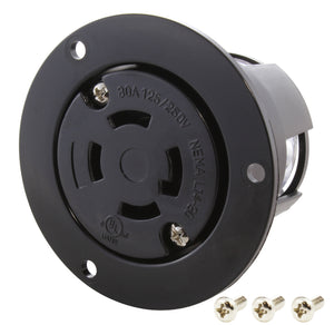 L14-30 flanged outlet
