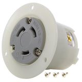 AC WORKS® [ASOUL630R] 30A 250V L6-30R Flanged Outlet UL and C-UL Listed