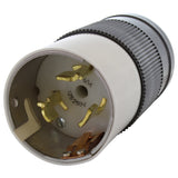 AC WORKS® [CS6365] California Standard CS6365 50A 125/250V 4-Wires Locking Male Plug