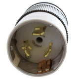 AC WORKS® [CS6365] California Standard CS6365 50A 125/250V 4-Wires Locking Male Plug