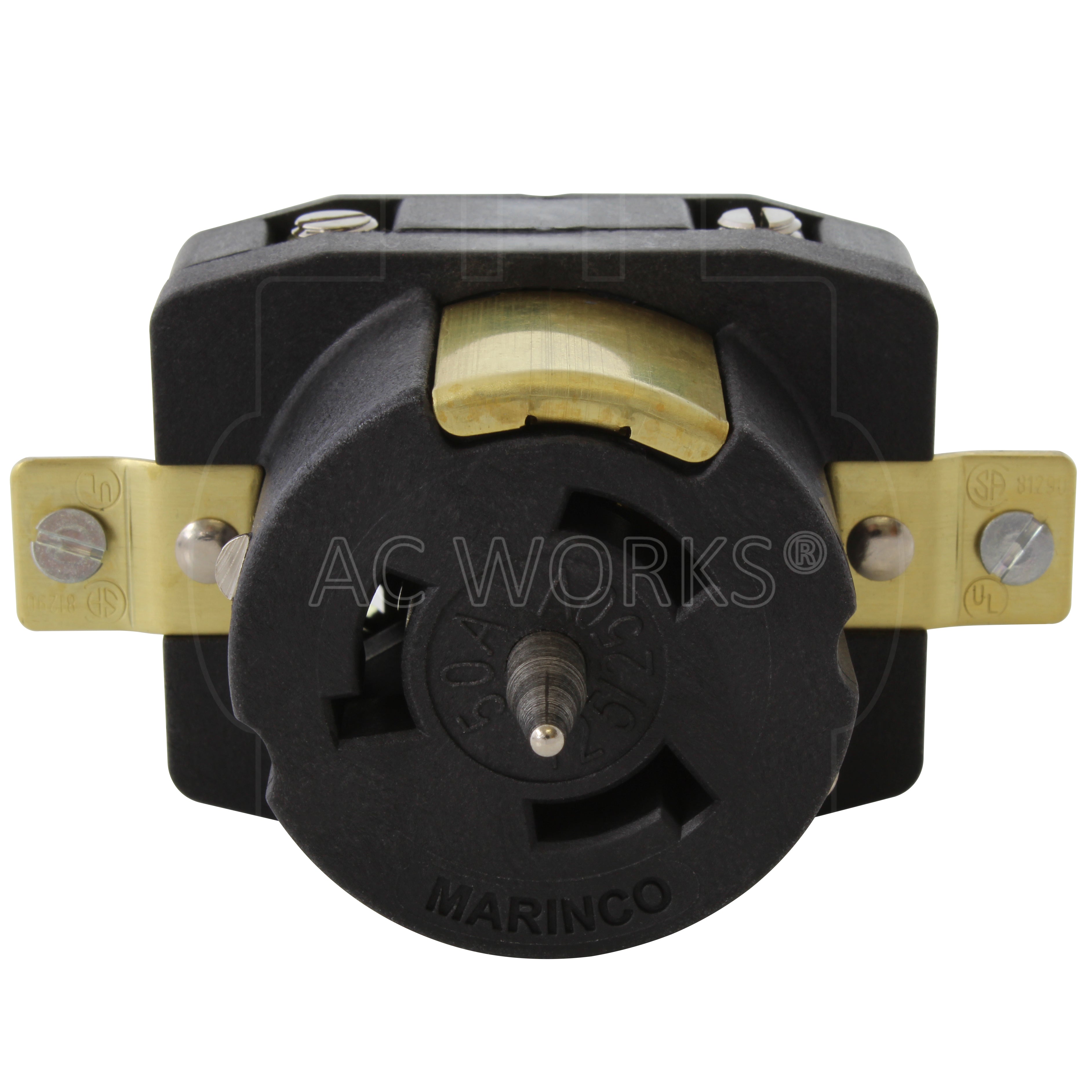 California Standard CS6369(SS2-50R) 50A 125/250V 4-Prong Locking ...