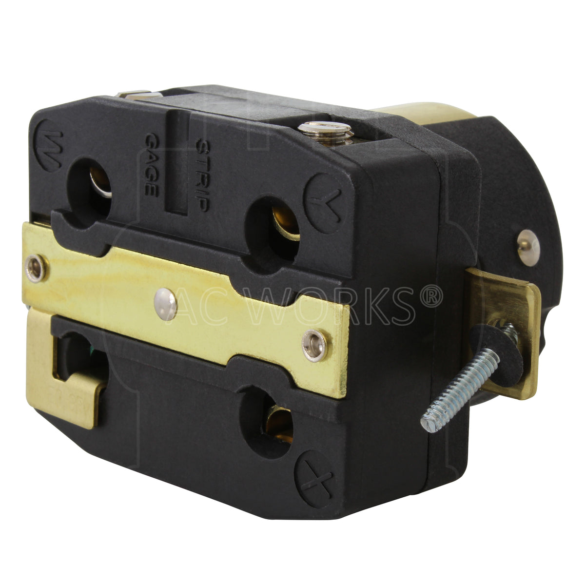 50A 480V 3P4W TWIST-LOCK FEMALE CONNECTOR 50A 480V 3P4W TWIST-LOCK FEMALE CONNECTOR