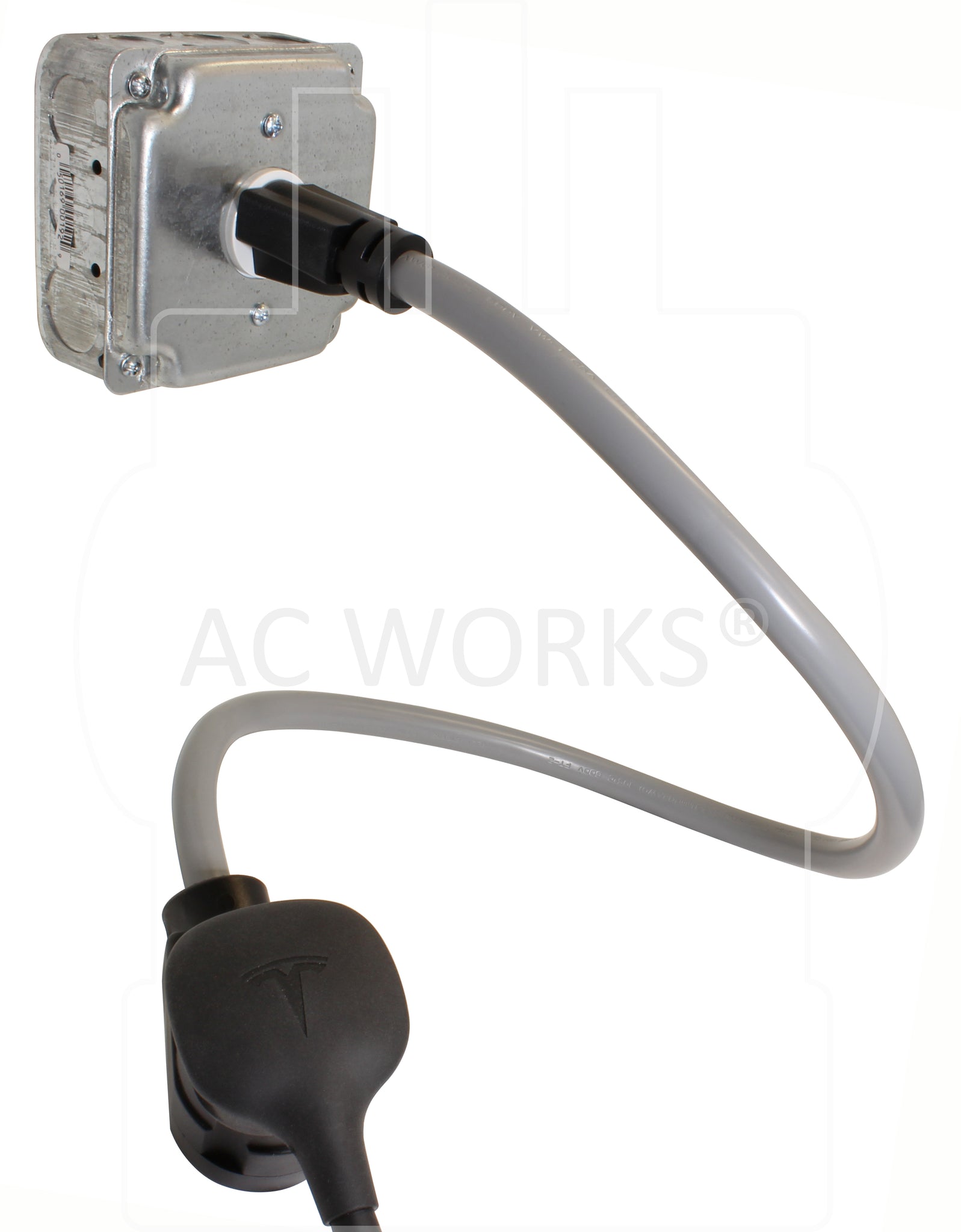 AC WORKS® EV Charging Adapter NEMA 6-50P to 50-Amp Tesla – AC Connectors