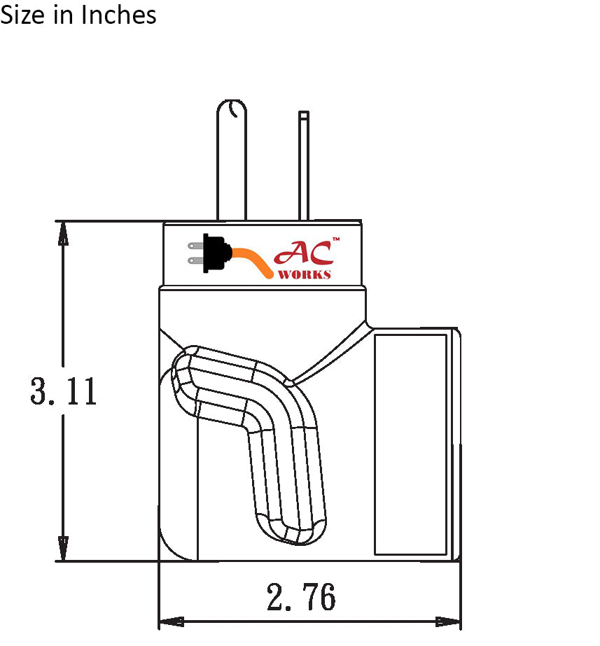 AC Works, tesla charging adapter