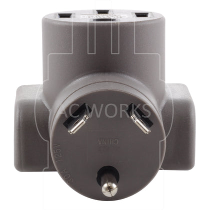 AC Works, NEMA TT-30P, TT30 plug, 30 amp travel trailer plug