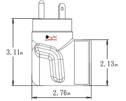 AC Works, 30 amp EV adapter, park power to EV