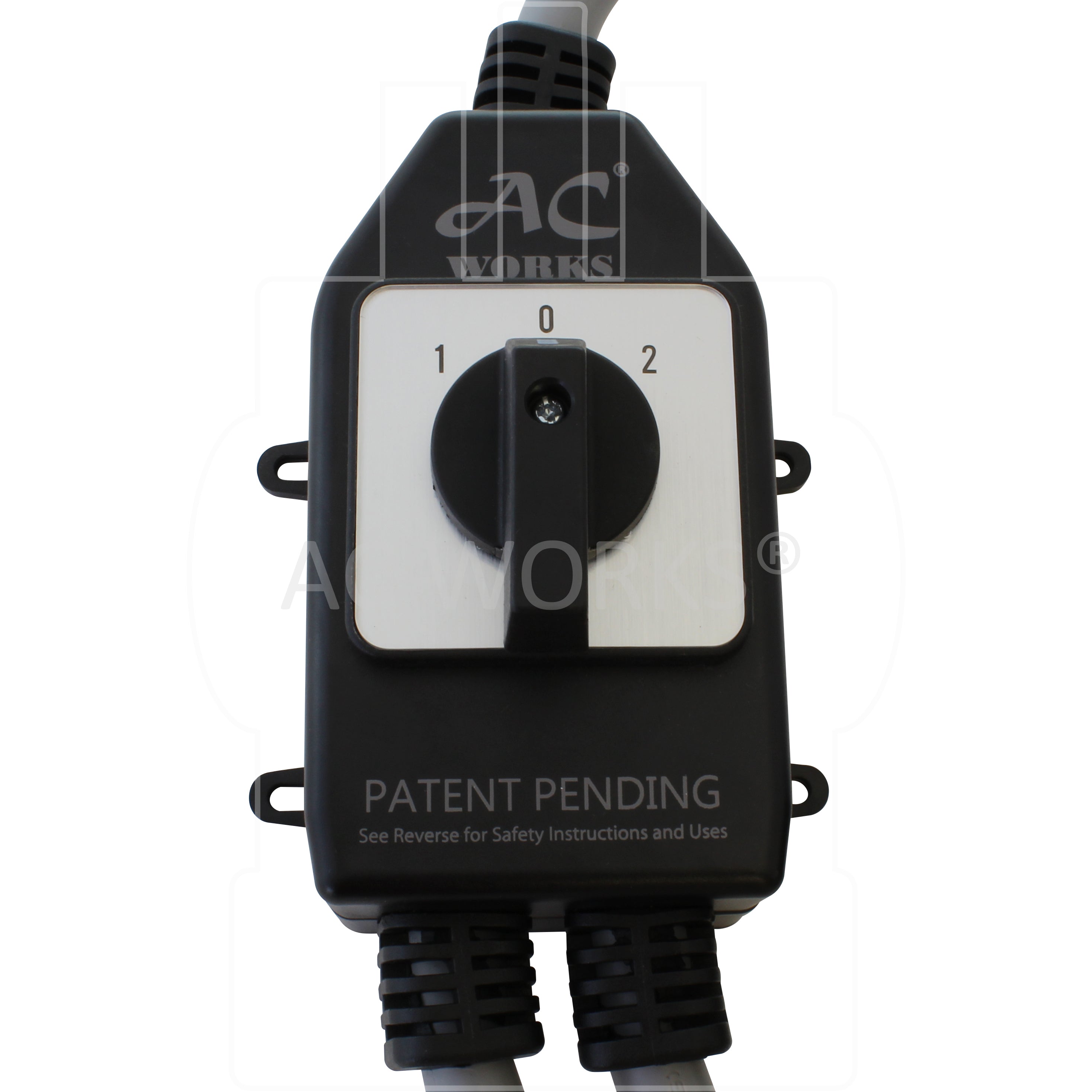 NEMA 10-30 to two (2) NEMA 10-30 Safety Switch Y-Cable Adapter