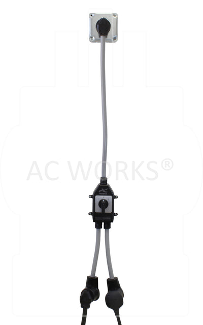AC WORKS® Safety Switch for Your NEMA 14-30 Dryer Outlet