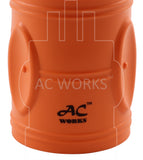 AC WORKS® Brand Orange Electrical Compact Adapter