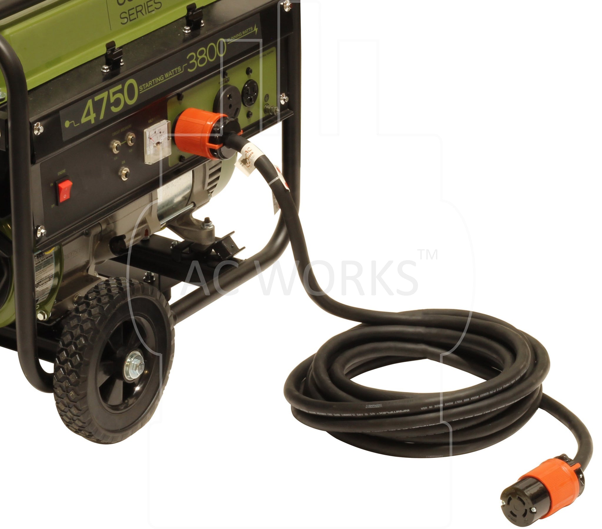 AC WORKS® L14-30 Generator Power Extension Cord – AC Connectors