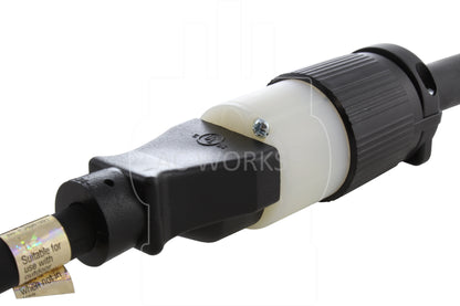 T-blade HVAC adapter for industrial outlet