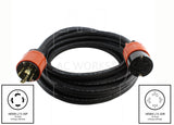 NEMA L15-30 30 amp 3-phase 250 volt industrial extension cord