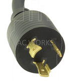 NEMA L5-20P, L520 plug, 3-prong 20 amp locking plug