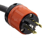 AC Works, NEMA L5-20P, L520 plug, 20 amp 3 prong plug