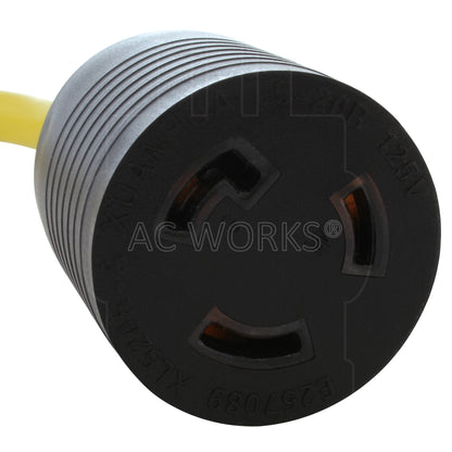 NEMA L5-20R 20A 125V 3-prong locking connector