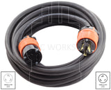 AC Works, power cord with NEMA L6-20