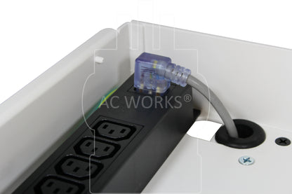 right angle IEC plug for Data cart