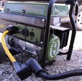 AC WORKS® [RVL520TT-018] 1.5FT L5-20P 20A Locking Plug to 30A RV Generator Adapter