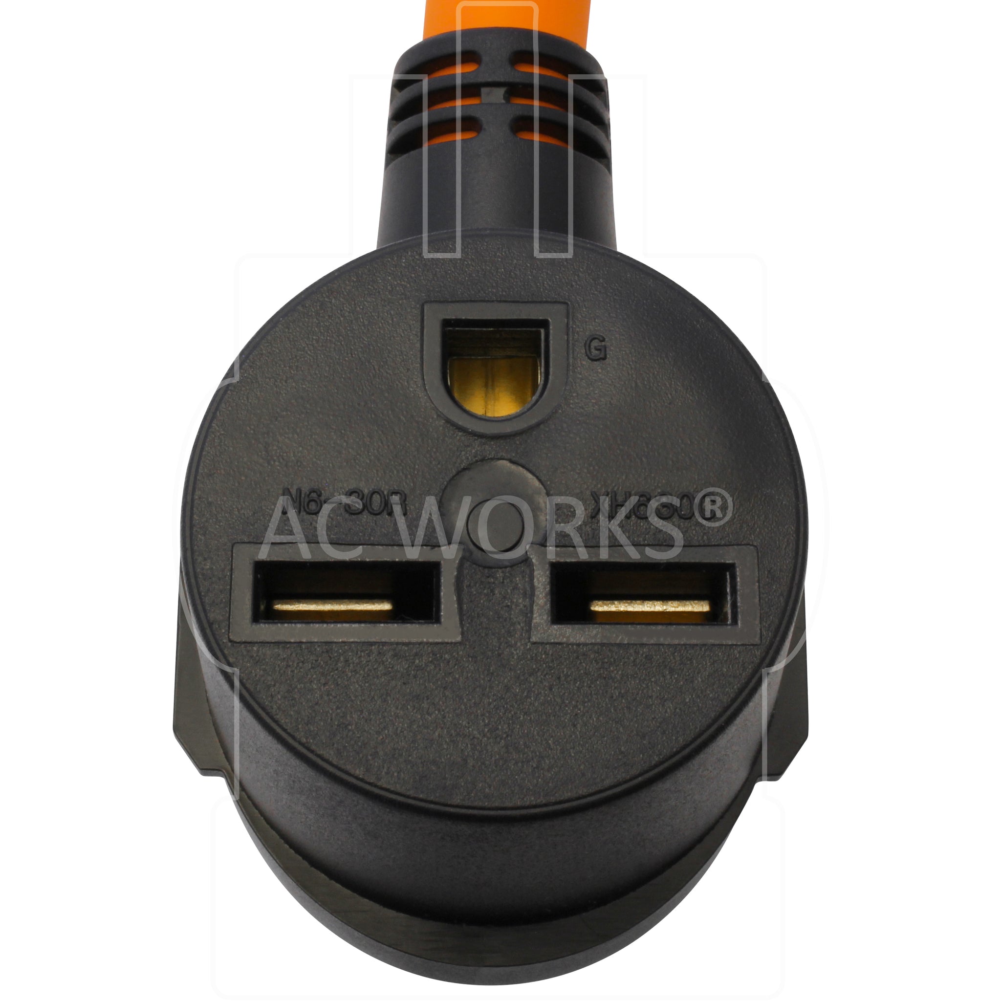  AC WORKS 30A 250V 3-clavija 6-30P enchufe a 6-15/20