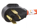 NEMA 14-30P, 1430 male plug, 4 prong dryer male plug, AC Works, AC Connectors