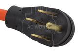 AC Works, NEMA 14-50P, 1450P, range plug, electrical range plug