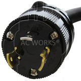 NEMA L5-30 30A 125V 3-prong locking plug