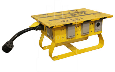 tesla charger, construction site PDU adapter