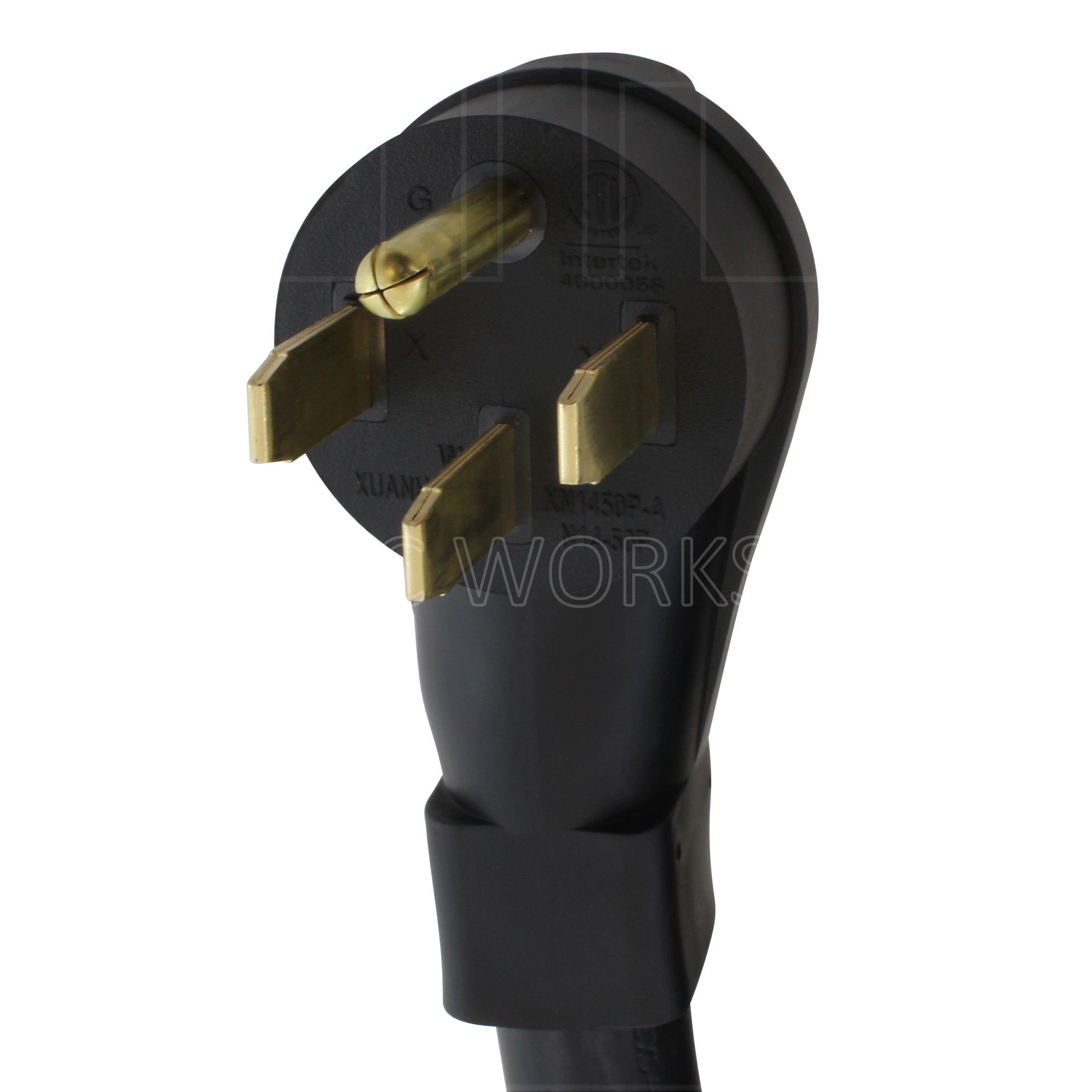 NEMA 14-50P 4-prong 50A 125/250V male plug