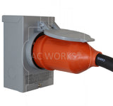 power cord for inlet boxes to generators