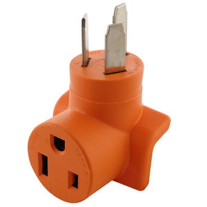orange compact welder adapter, old style welder outlet to new style welder connector