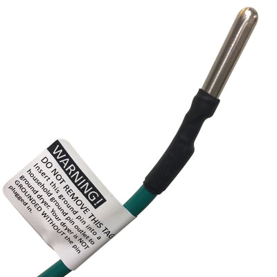 grounding pin, extra safety feature